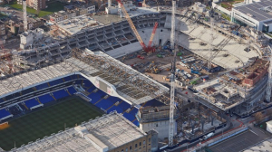 Стройка нового стадиона с высоты птичьего полёта